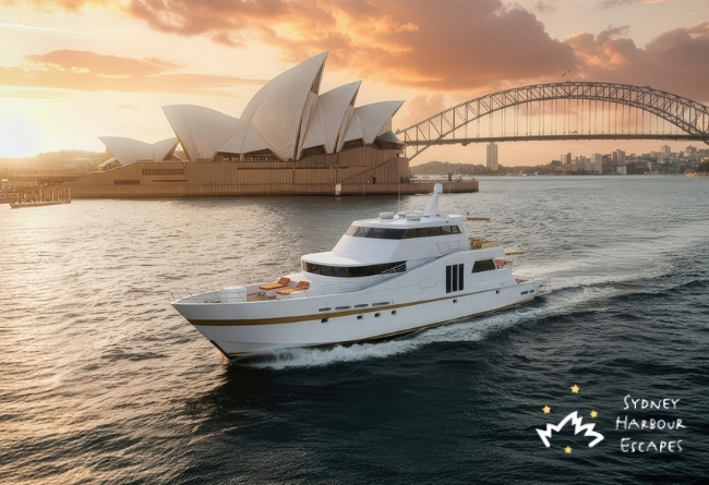 YOT Viva in Sailing in Sydney Harbour